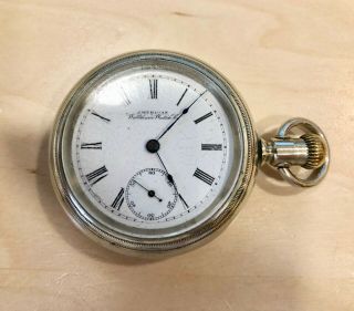 Waltham A.  T.  & Co.  Appleton Tracy Pocket Watch 18s 15j Model 1883