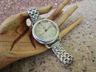 Vintage Swiss Army Cavalry Mens Watch Stainless 330f Water Resist 1994