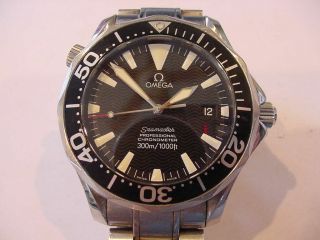 Omega Seamaster Professional 300m 2254.  50 Automatic 41mm Chronometer Black Dial