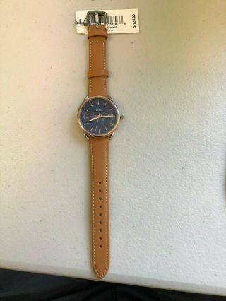 Fossil Tailor Date - Day Blue Dial Ladies Watch