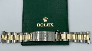 Rolex Submariner 18k Gold S/steel Bracelet Or Gmt - Master,  16803,  16613,  16713,  16753
