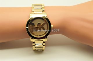 ❤️ Michael Kors Women ' s Gold Tone Stainless Steel Bracelet Watch MK3206,  BOX 7