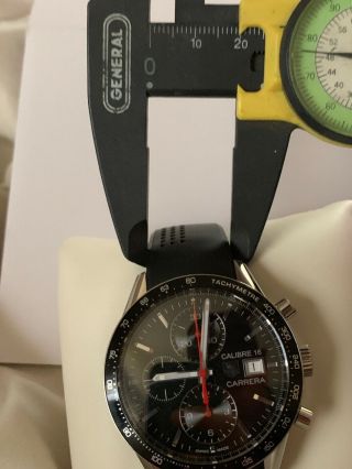TAG Heuer Carrera Calibre 16 Chronograph CV201AK Wrist Watch for Men 9
