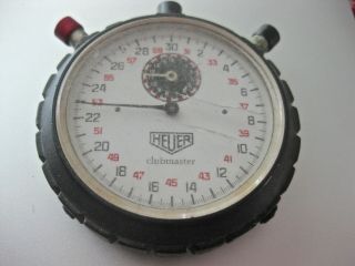 Heuer Clubmaster Vintage Stop Watch Ref.  8022 Chronograph