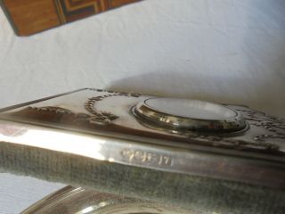 ANTIQUE/VINTAGE SILVER? WATCH HOLDER ON A STAND 5