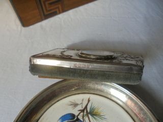 ANTIQUE/VINTAGE SILVER? WATCH HOLDER ON A STAND 6