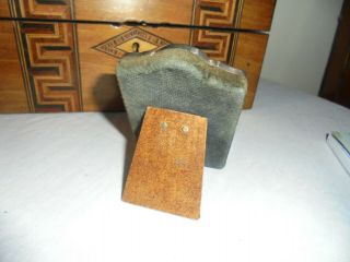 ANTIQUE/VINTAGE SILVER? WATCH HOLDER ON A STAND 7
