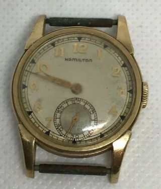 Unique vintage hamilton mens wrist watch estate purchase 4