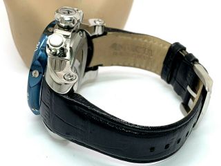 Invicta Men ' s 10822 Venom Reserve Chronograph Royal Black Textured Dial Watch 8