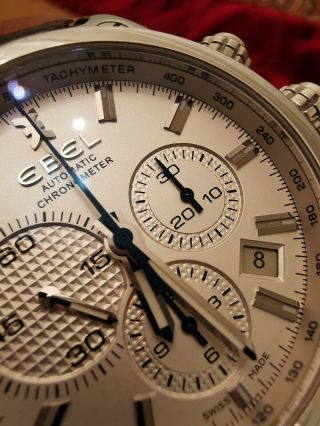 Ebel 1911 BTR Chronograph Automatic Men ' s Watch 1215862 4