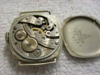 Vintage 14K GOLD FD antique pre 1920 Art Deco ILLINOIS STERLING ENGRAVED watch 2