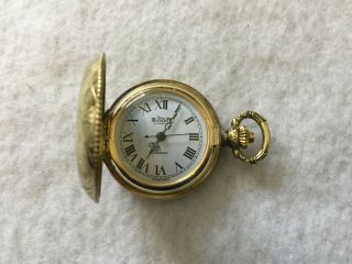 Swiss Made Lejour 17 Jewels Incabloc Mechanical Wind Up Vintage Pocket Watch