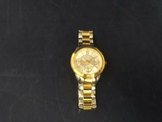 Relic By Fossil Watch Women Stainless Steel Silver Gold Two Tone Quartz