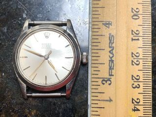 Rolex Oyster Speedking Stainless Steel Vintage 1950’s Winding 12