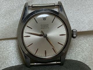 Rolex Oyster Speedking Stainless Steel Vintage 1950’s Winding