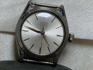 Rolex Oyster Speedking Stainless Steel Vintage 1950’s Winding 2