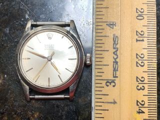 Rolex Oyster Speedking Stainless Steel Vintage 1950’s Winding 5