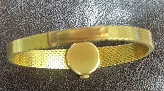 Vintage 18K Solid Yellow Gold Omega Hand - Winding watch 165mm End to End 7