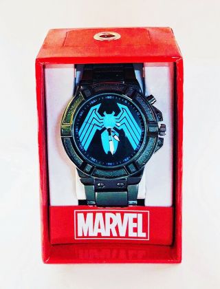 Marvel Venom Led Backlight Symbol Watch
