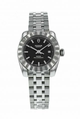 Tudor Classic Date 28mm Automatic Ladies Stainless Steel Watch 22010 - 62540