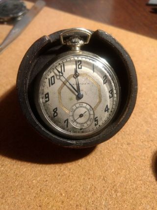 Antique Hampden 15j No.  306 Pocket Watch Open Face Stem Set 12s 1918