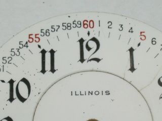 Illinois “SANGAMO” Montgomery Railroad” Dial.  18C 2