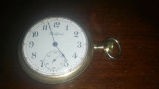 Old Vintage Rockford Pocket Watch Grade 586 Model 4 C1912