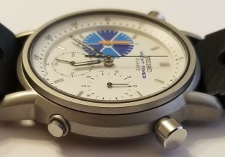 Vintage Seiko 7a28 - 7090 Yacht Timer Extremely Fine See Video