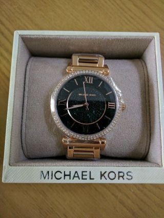 Michael Kors Mk3356 Catlin Ladies Stainless Steel Rose Watch