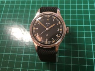 Smiths 6b Military Watch 1967.  Rare Raf Pilots Watch W10.