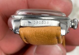 Vintage Rolex Oyster Perpetual Bubbleback Steel Wristwatch Ref.  2940 NR 8