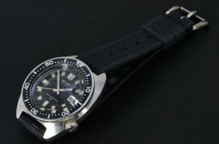 Seiko Dive Watch 6105 - 8000 W/history,  Serviced Proof/proof,  Feb 1970,  349