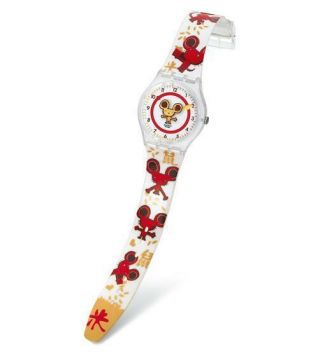 Swatch Limited Edition 2008 Year Of The Rat Cute Rats Ge201 Gent