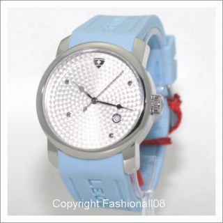 Swiss Legend Mens Planetimer Date Silicone Strap Watch Sl - 20028 - 02s - Bbl