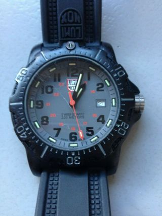 Luminox Series 8800 Black Ops Carbon Case Watch - Grey Dial Model 8882