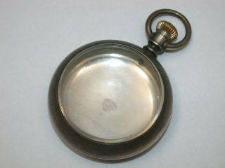 Fahys No.  1 Coin Silver Open Face Pocket Watch Case.  107y