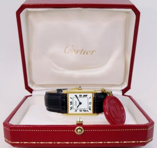 Cartier Authentic Men ' s Cartier Tank Cartier Presentation Boxes and Blank Books 2