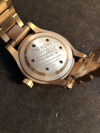 Nixon The Facet All Rose Gold Watch 5