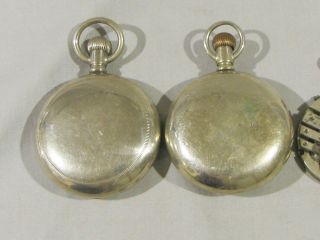 Group of 5 ANTIQUE POCKET WATCHES - PARTS OR RESTORATION 6