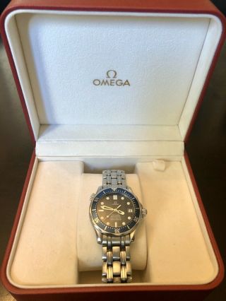 Omega Seamaster 2551.  80.  00 Wrist Watch For Men