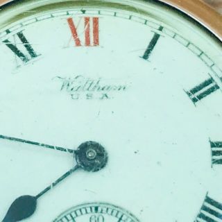 Vintage waltham wrist watch wind up Spare 2