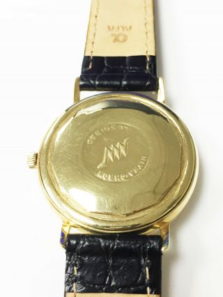 Longines Ultra Chron 18K Gold 12 Diamonds Automatic Vintage Watch Cal.  431 17J 5