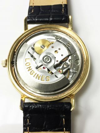 Longines Ultra Chron 18K Gold 12 Diamonds Automatic Vintage Watch Cal.  431 17J 7