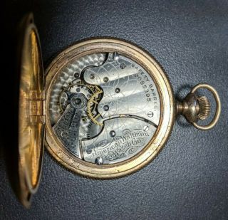 Model 1890 American Waltham Gold Filled Grade Y 7j 6s Pocket Watch from 1899 5