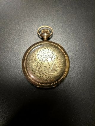 Model 1890 American Waltham Gold Filled Grade Y 7j 6s Pocket Watch from 1899 7