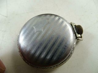 Antique Elgin Pocket Watch 17 Jewel Presentation Case Art Deco Vintage 6