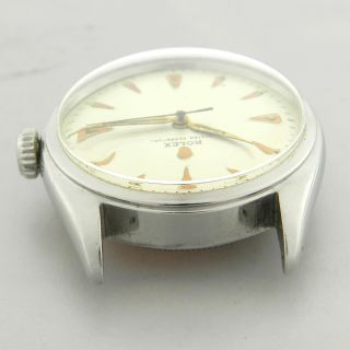 ROLEX&BUBBLE BACK6084AUTOMATIC STAINLESS STEEL VINTAGE WATCH 100 9