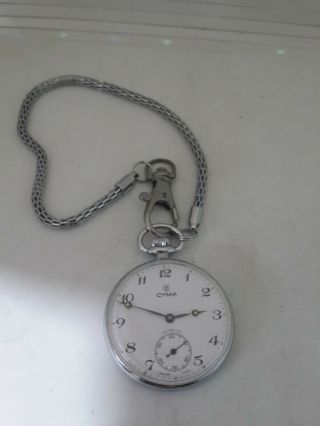Vintage Cyma Pocket Watch