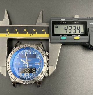 Breitling B - 1 Professional Blue Dial 43mm Men’s COSC Quartz Watch Discounted 6