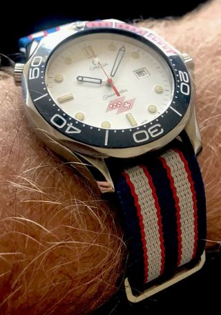 Omega Seamaster Professional 300m Rare Limited Edition Olympic Full Size